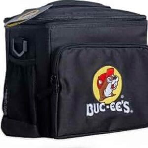 Buc-ee's Black Insulated Cooler Bag